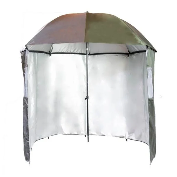 2.2M Uv Fishing Umbrella With Shelter