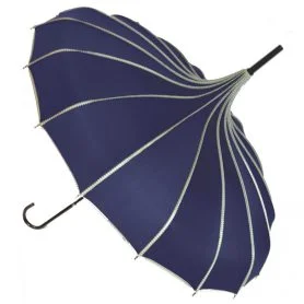 Navy Pagoda Umbrella