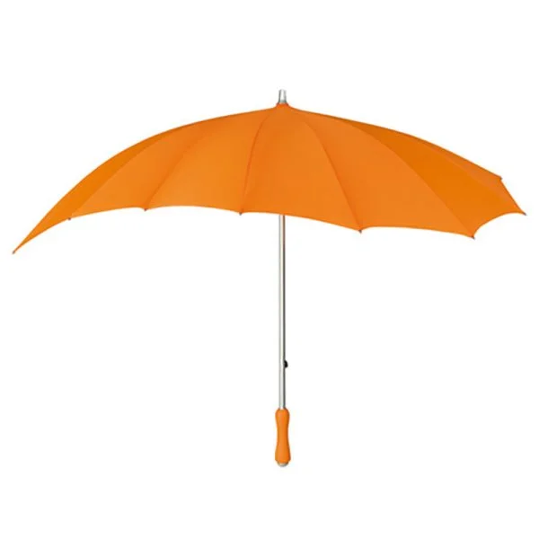 Orange Heart Umbrella