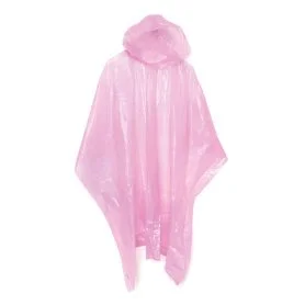 Emergency Festival Pink Poncho