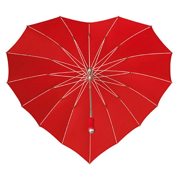 Red Heart Umbrella