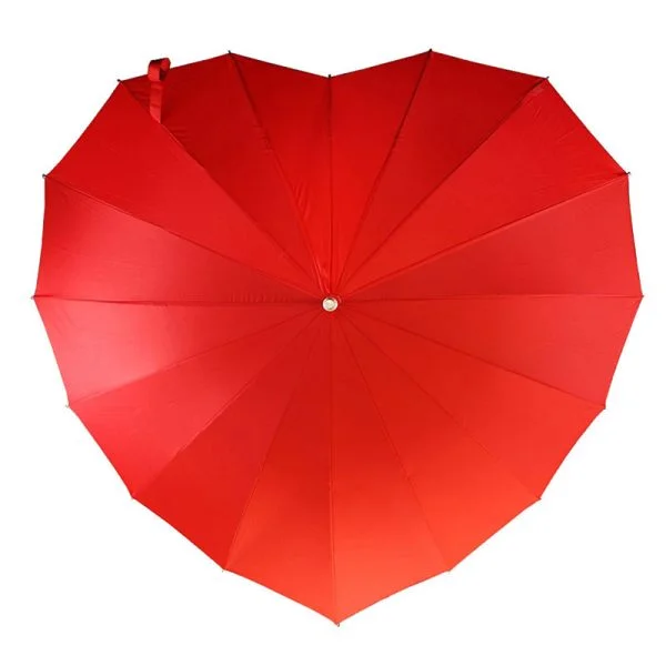 Red Heart Umbrella