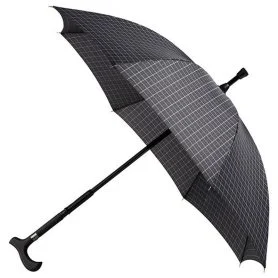 Specialty Walking Stick Umbrella - Checked