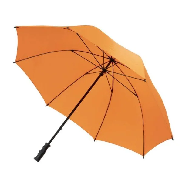 Orange Budget Golf Umbrella Underside