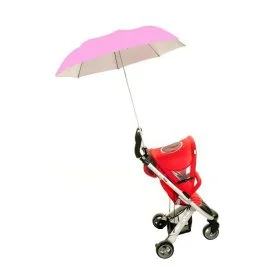 Umbrella that discount attaches to stroller