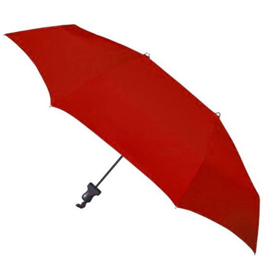 Red Folding Umbrella / Automatic Compact Umbrella Umbrella Heaven