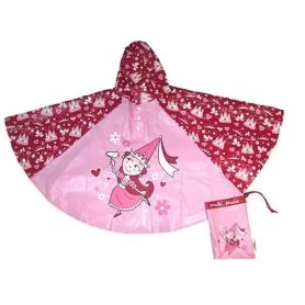 Girls Rain Poncho - Princess