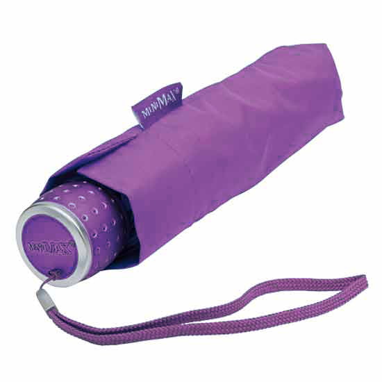 Womens Folding Umbrella / Travel Umbrella, Purple - Umbrella Heaven