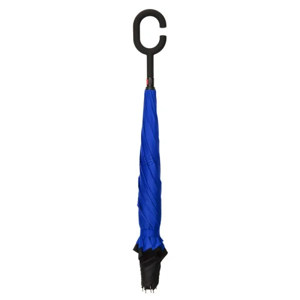 C Handle Umbrella Blue Closed