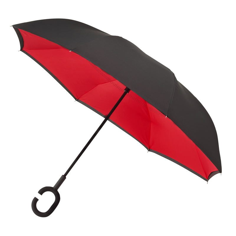 Reverse Umbrella - Red / Black Inside 