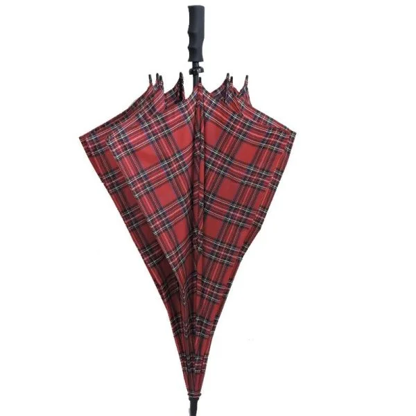 Tartan Umbrella Closed