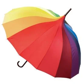 Rainbow Pagoda Umbrella