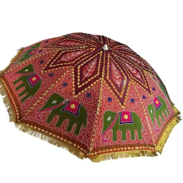 Indian Parasol Elephant Design