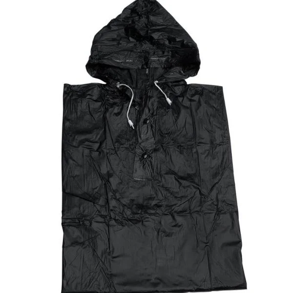 Black Festival Poncho