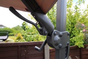 premium 3.5m cantilever parasol Easyslide Mechanism