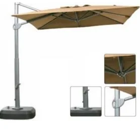 Premium 3m x 3m Square Cantilever Parasol