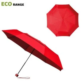 Red eco umbrella