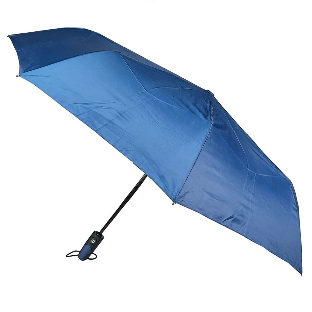 Automatic Navy Compact Umbrella - Fully Automatic