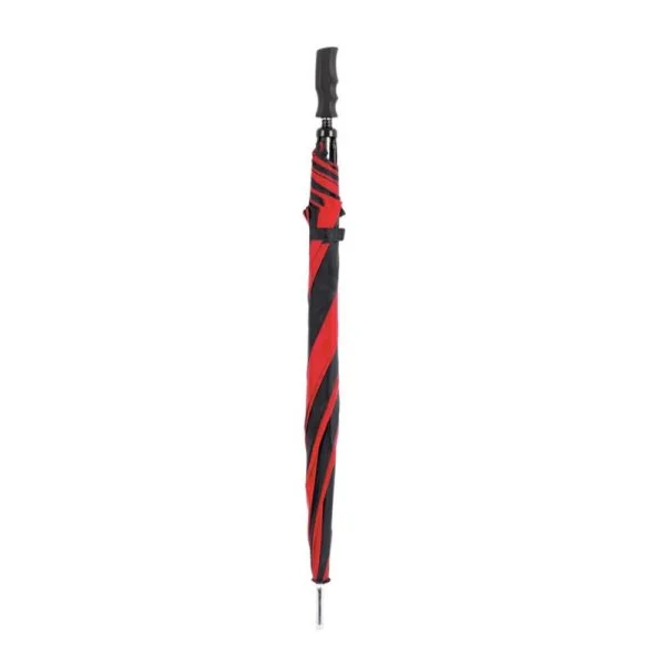 Red And Black Golf Umbrella - Windproof - Image 2