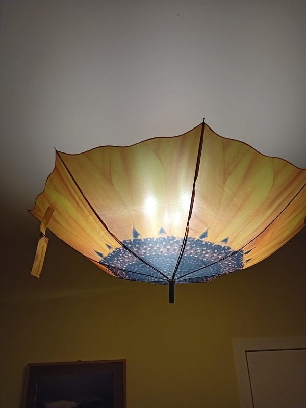 Umbrella Light - Sunflower Design Umbrella Light Shade