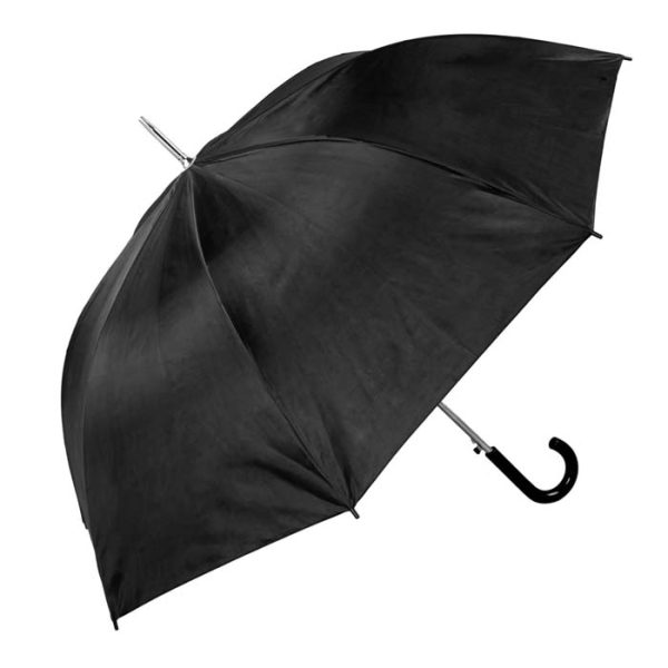 3423 2 Unisex Black Walking Umbrella