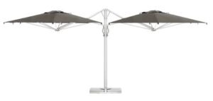 Dual V Starwhite 2-Way Side-Arm Parasol cutout