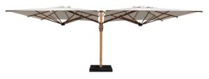 Dual V Timber 2-Way Side-Arm Parasol cutout