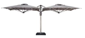 Dual V Titanium 2-Way Side-Arm Parasol cutout