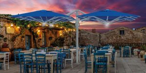 Quattro "Starwhite" Quadruple Parasol