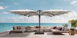 Quattro "Titanium" Quadruple Parasol