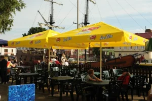 Branded Parasols - Liptons Tea